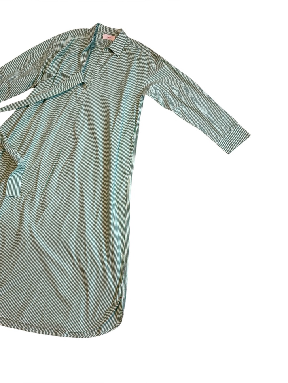 Xirena Marlowe Dress in Green and White Stripes Size Medium - Picture 5 of 9